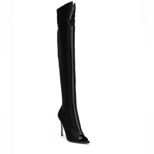 Gianvito Rossi size 40 Black Thigh High Boots
